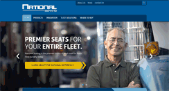 Desktop Screenshot of nationalseating.com