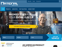 Tablet Screenshot of nationalseating.com